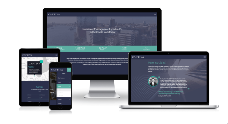 Neue TYPO3 Homepage für Captiva GmbH Neue TYPO3 Homepage für Captiva GmbH