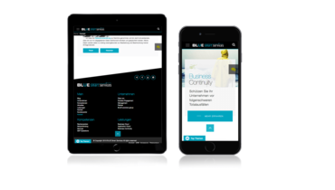 Betreuung der TYPO3 Homepage für BLUE Smart Services GmbH Betreuung der TYPO3 Homepage für BLUE Smart Services GmbH