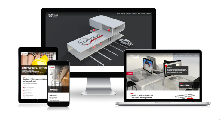 Neue TYPO3 Homepage für Top-Haus Management Neue TYPO3 Homepage für Top-Haus Management